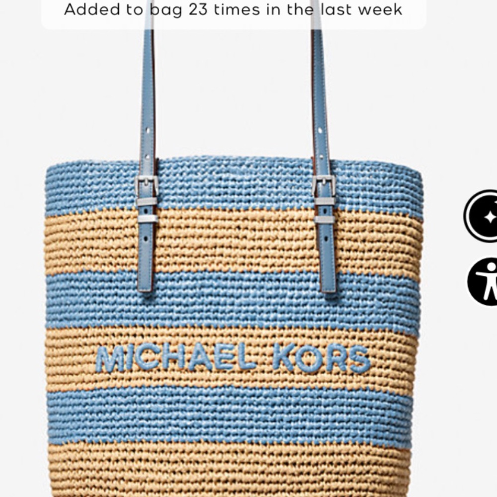 MICHAEL MICHAEL KORS
Quinn Large Hand-Crocheted Tote Bag